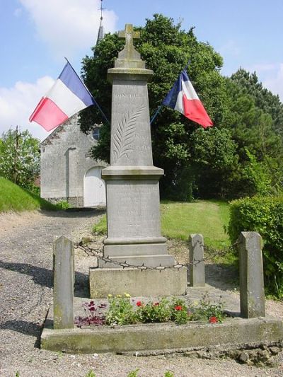 Oorlogsmonument Monchel-sur-Canche #1