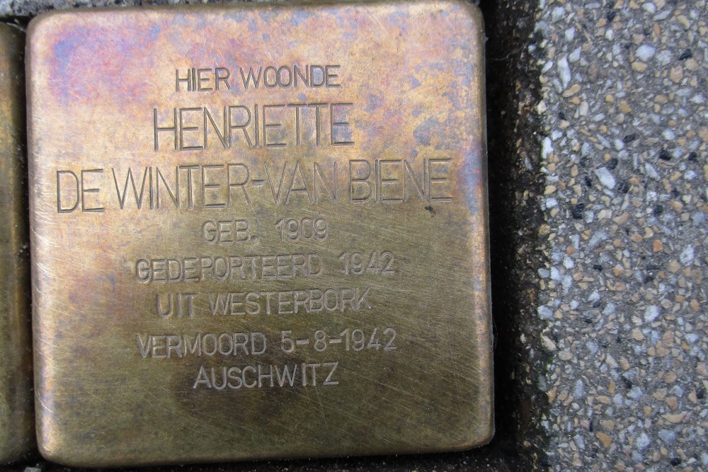 Stolpersteine Noordmolenstraat 86a #4