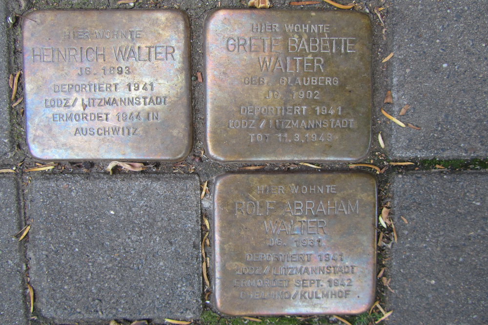 Stolpersteine Lochnerstraße 11 #1