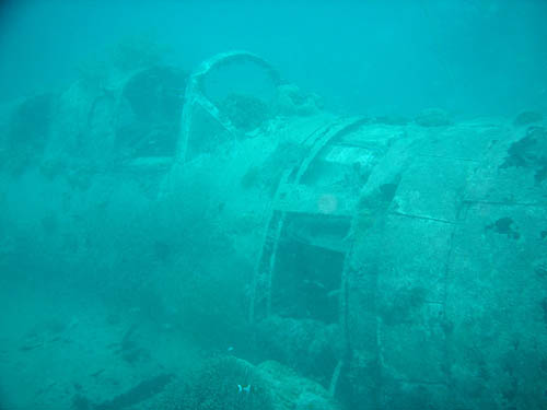 Wreckage Aichi E13A1 Seaplane Kavieng #1