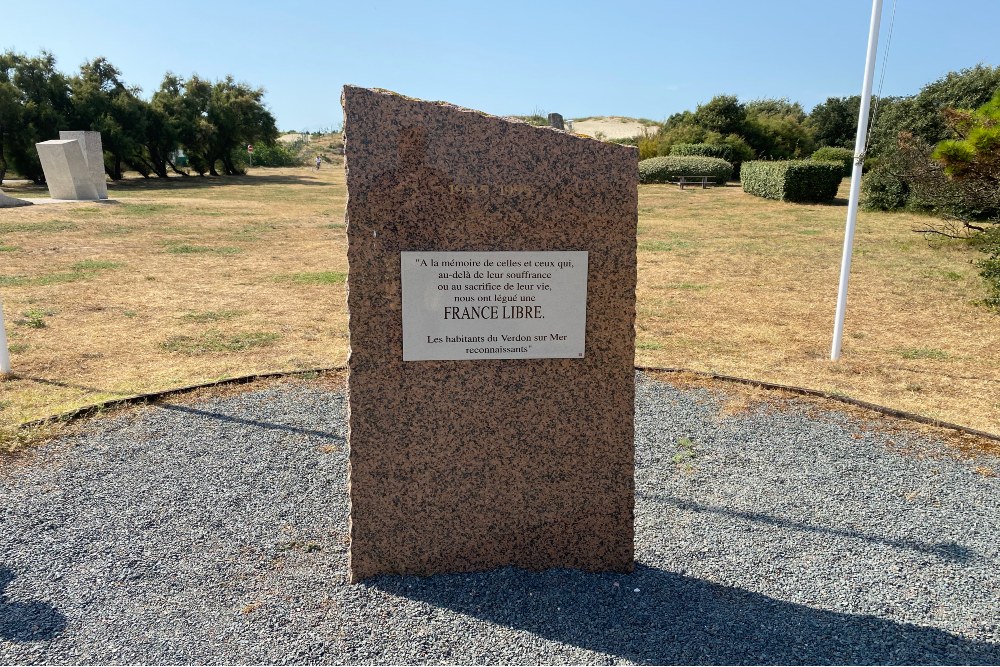 Frans oorlogsmonument Le Verdon-sur-Mer