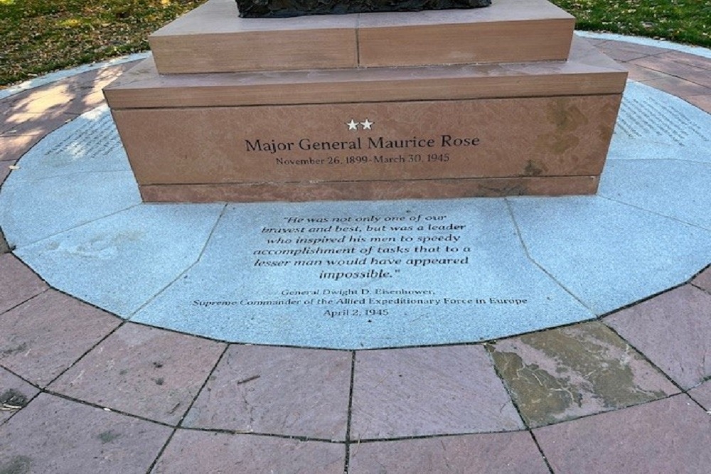 Memorial General Maurice Rose #2
