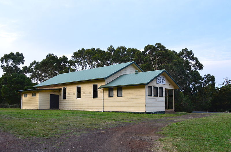 Herdenkingshal Scotts Creek