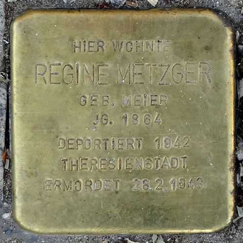 Stumbling Stones Hauptstraße 36 #3