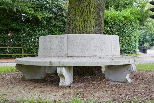 Remembrance Bench 8th Division Hursley Park #2