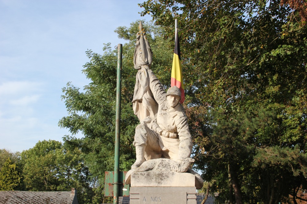 Oorlogsmonument Grand-Hallet	 #2