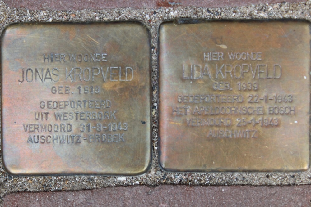 Stolpersteine Lepelstraat 7 #3