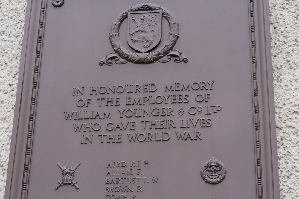 War Memorial William Younger’s Brewery #2