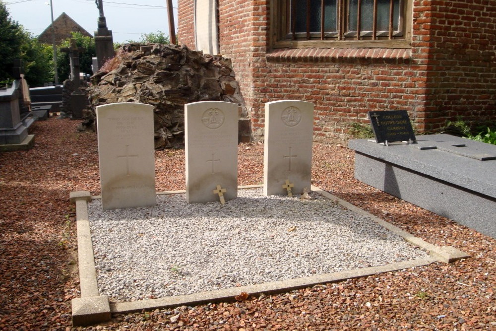 Oorlogsgraven van het Gemenebest Oxelaëre #1
