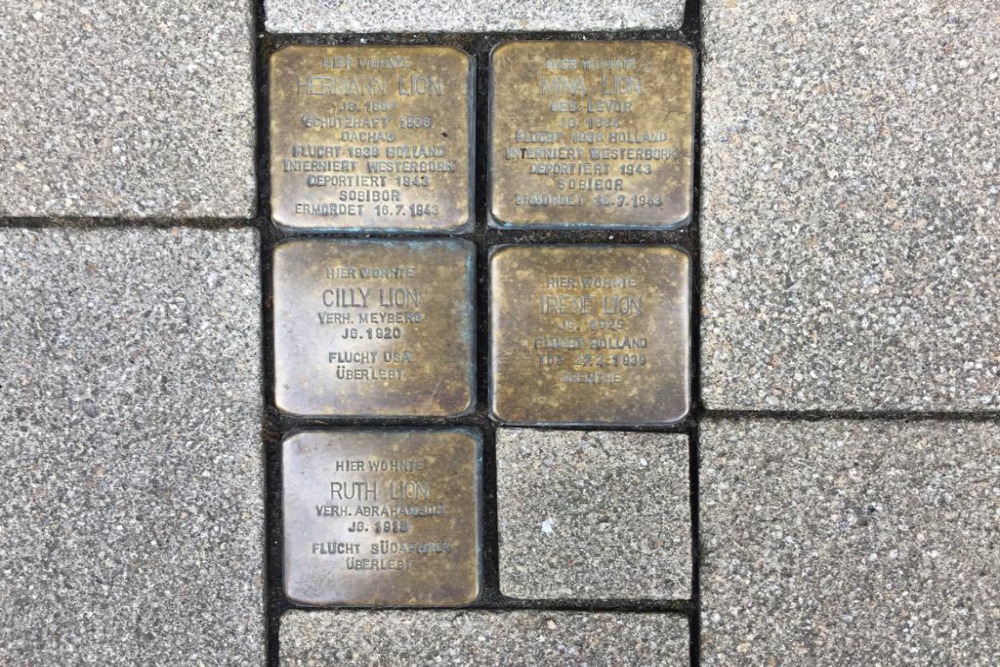 Stolpersteine Brückstraße 36