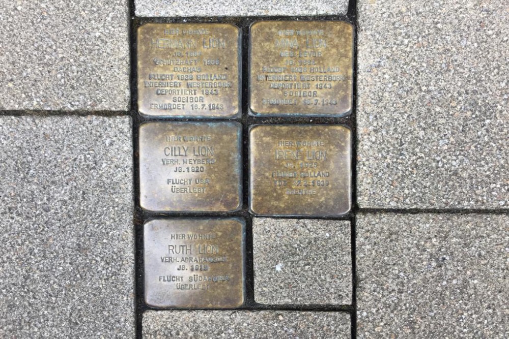 Stolpersteine Brckstrae 36