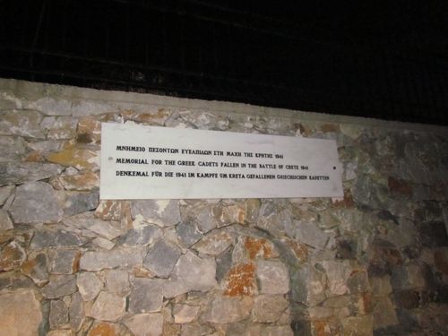 Monument Griekse Cadetten Slag om Kreta #3