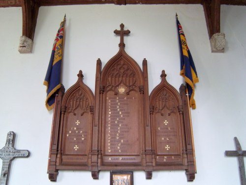 War Memorial St Nicholas Church #1