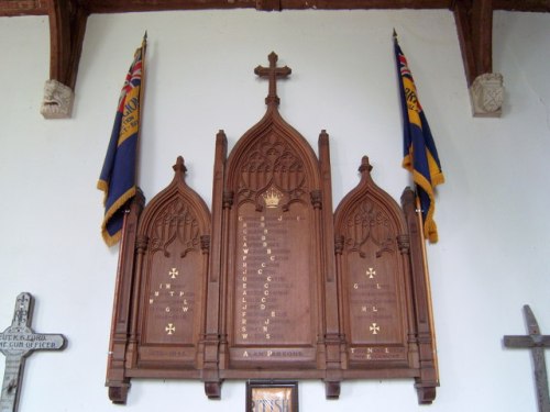 War Memorial St Nicholas Church