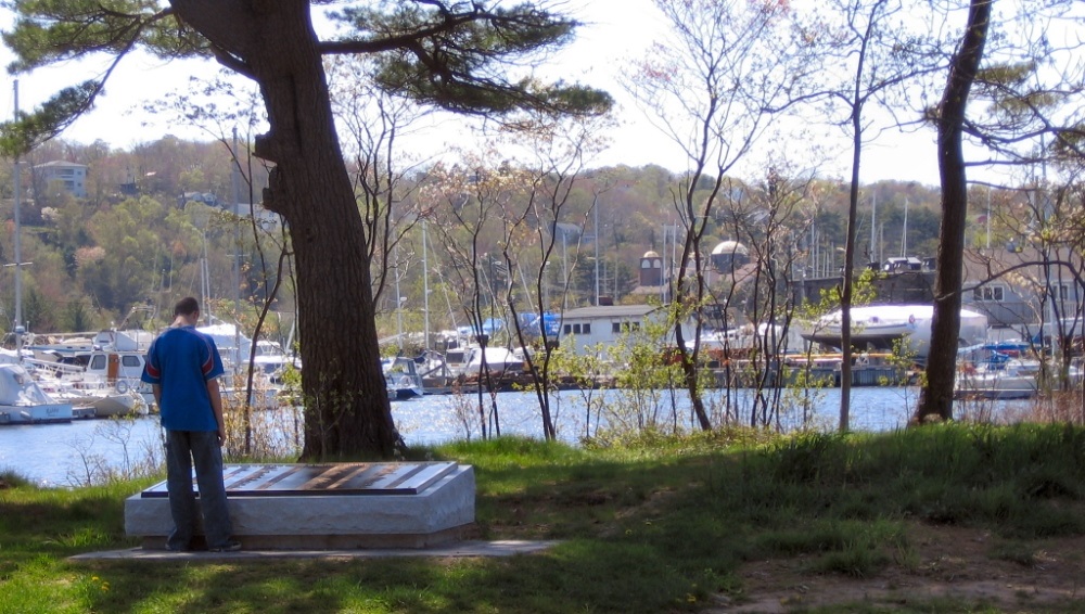 Plaquette Amerikaanse Krijgsgevangenen Deadmans Island