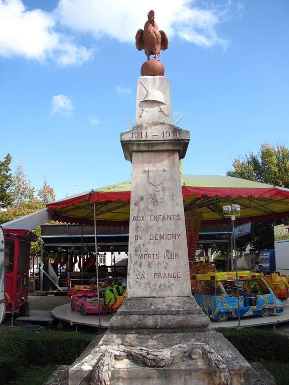 Oorlogsmonument Demigny