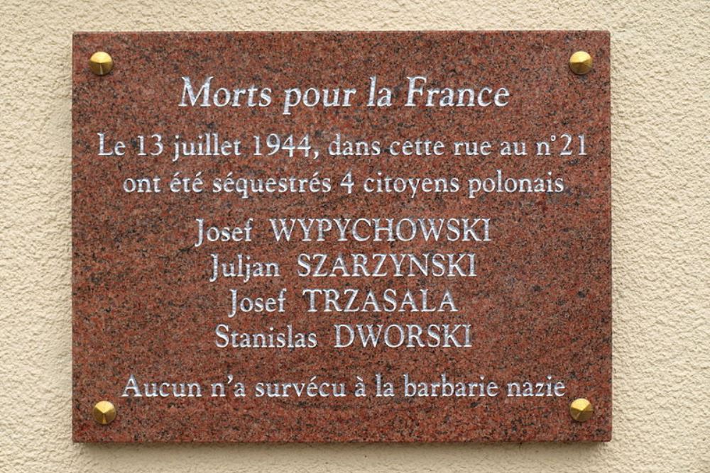 Memorial Polish Resistance Fighters #1