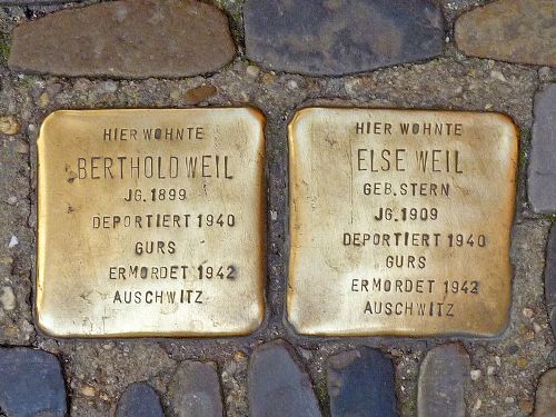 Stolpersteine Salzstrae 29a