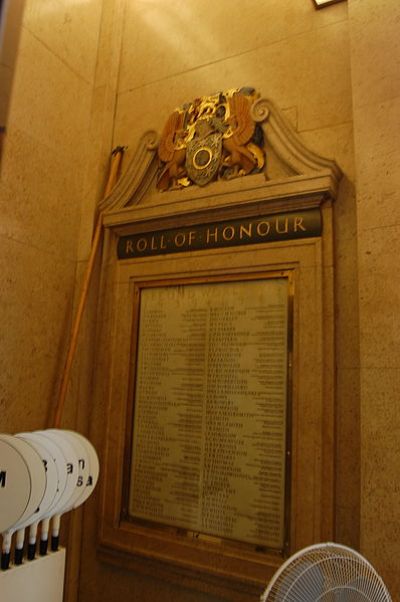 Roll of Honour BBC #1