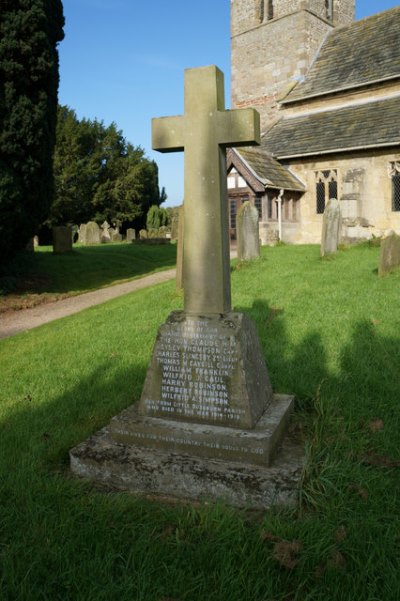 Oorlogsmonument Little Ouseburn #1