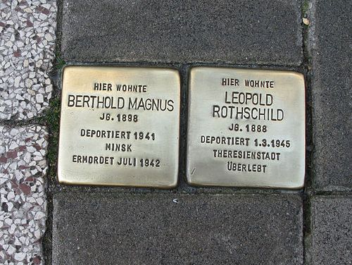 Stumbling Stones Große Straße 118 #2