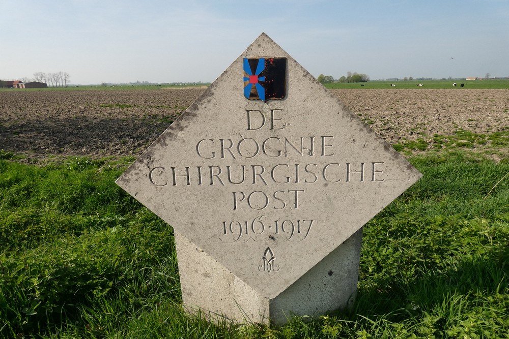 Name Stone 13 - De Grognie Surgical Post 1916-1917 Oudekapelle #2