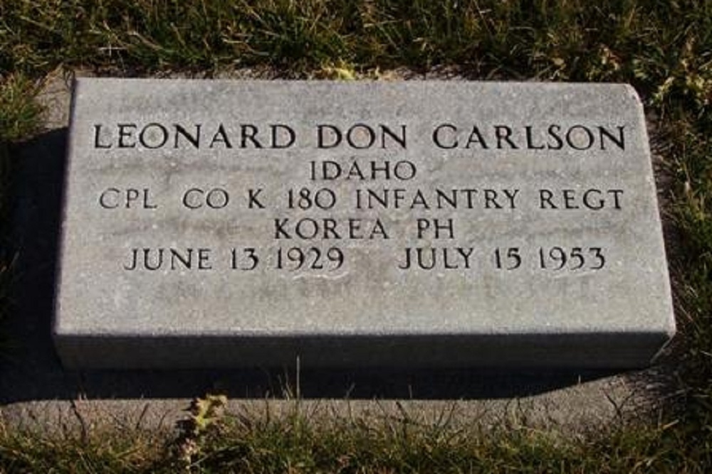 American War Grave Carey Cemetery #1