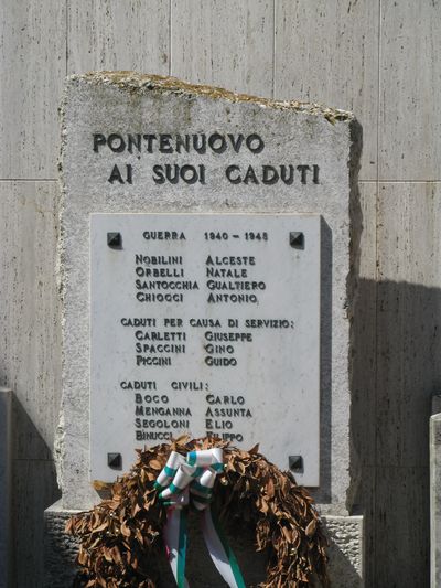 Oorlogsmonument Ponte Nuovo #2