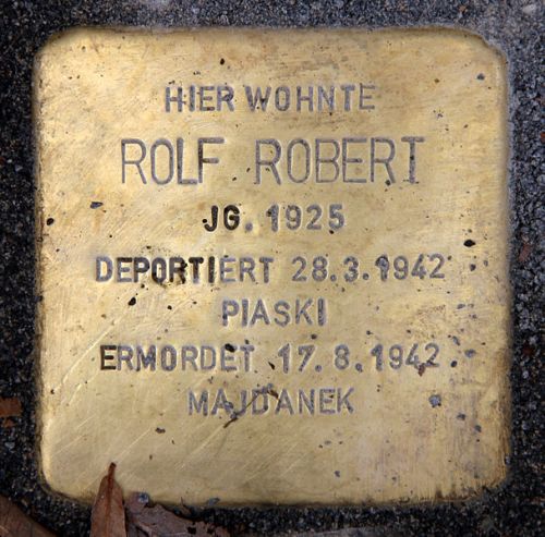 Stolpersteine Jenaer Strae 11 #4