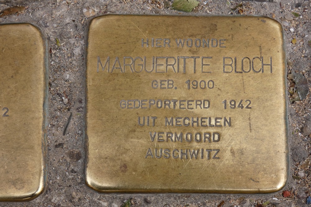 Stolpersteine Veldstraat Gent #4