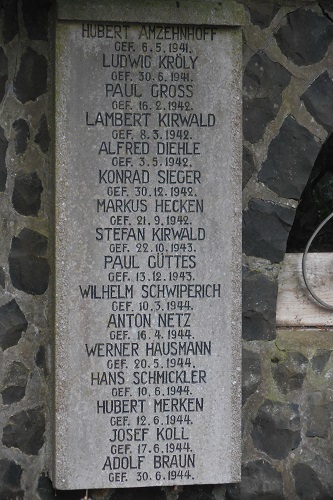 War Memorial Unkelbach #2