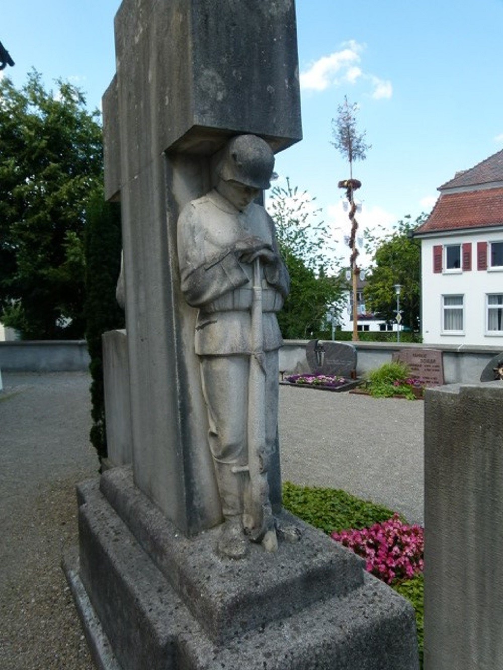 Memorial To Fallen Soldiers In WW I And WWII Roggenzell #2