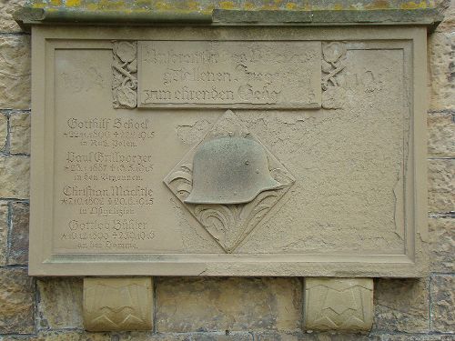 Oorlogsmonument Weiler an der Zaber