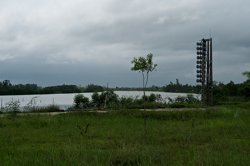 Luidsprekers Hien Luong Brug