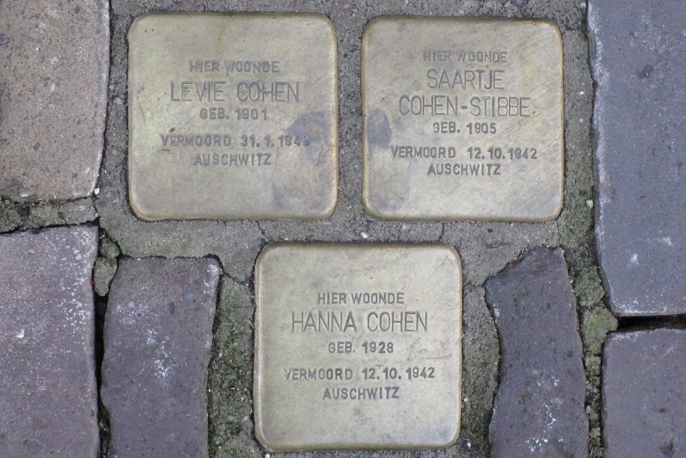 Stolpersteine Steenstraat 26 #1