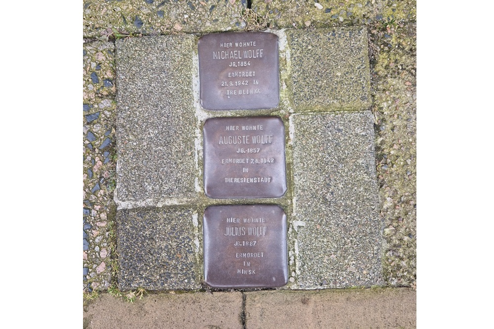 Stumbling Stones Westermarktstraße 17