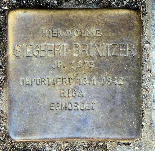 Stolpersteine Düsseldorfer Straße 77 #3