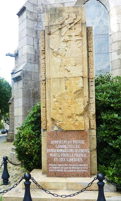 War Memorial Lambzellec