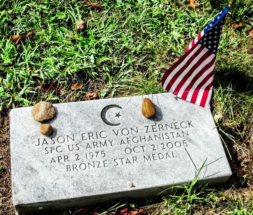 American War Grave Maple Grove Cemetery