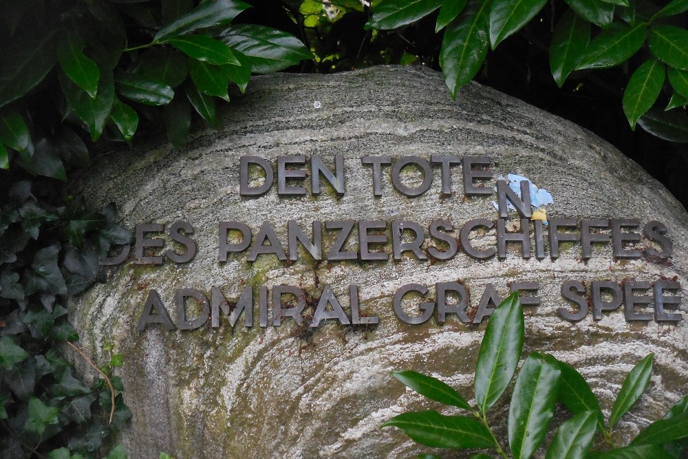 Memorial Stone Armoured Ship 'Admiral Graf Spee' #3