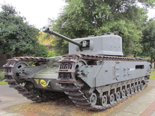 Churchill Mark VII Crocodile Tank Portsmouth #1