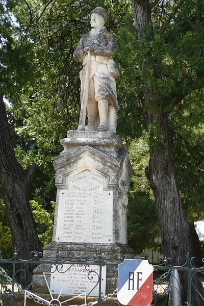 War Memorial Domazan #1