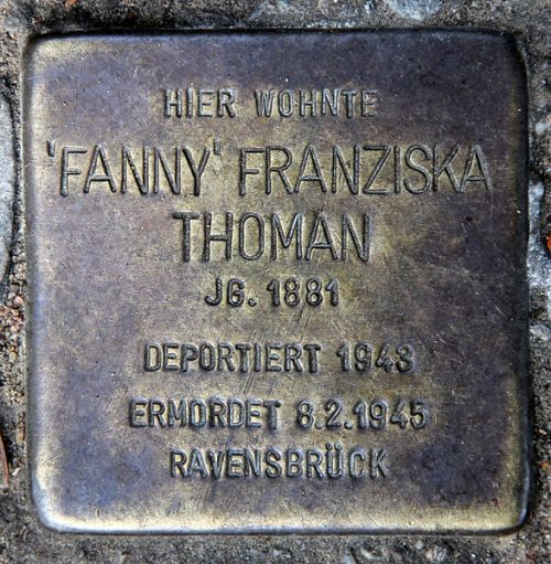 Stolperstein Koserstrae 21 #1