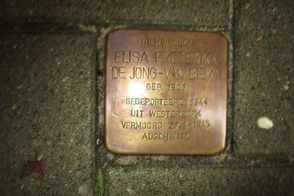 Stolperstein Lomanstraat 36