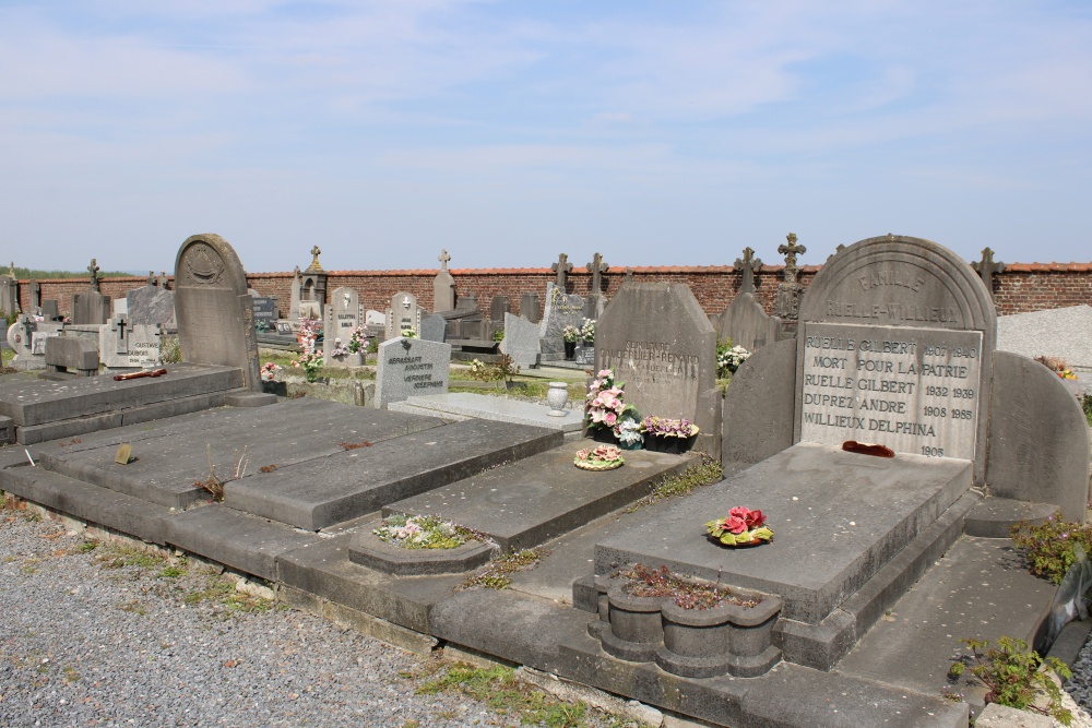 Belgische Oorlogsgraven Wihries #1