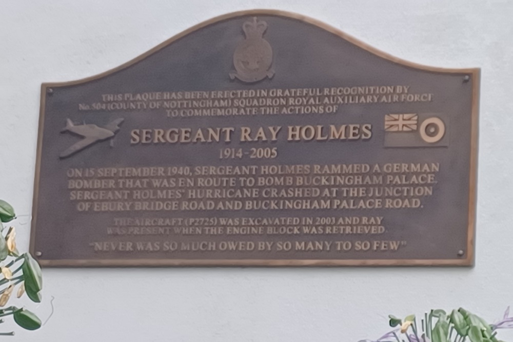 Crash Site Hurricane TM-B Ray Holmes #1