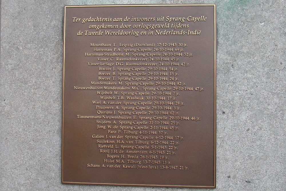 Memorial Resistance Group André Sprang-Capelle #5