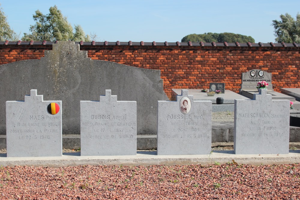 Belgian War Graves and  Graves Veterans Tubize #3
