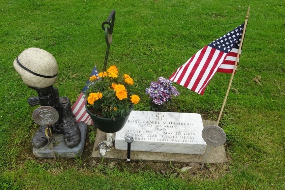 American War Grave Saint Marys Cemetery