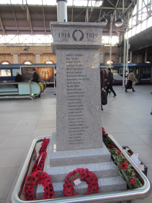 Oorlogsmonument London Road Goods Depot #3